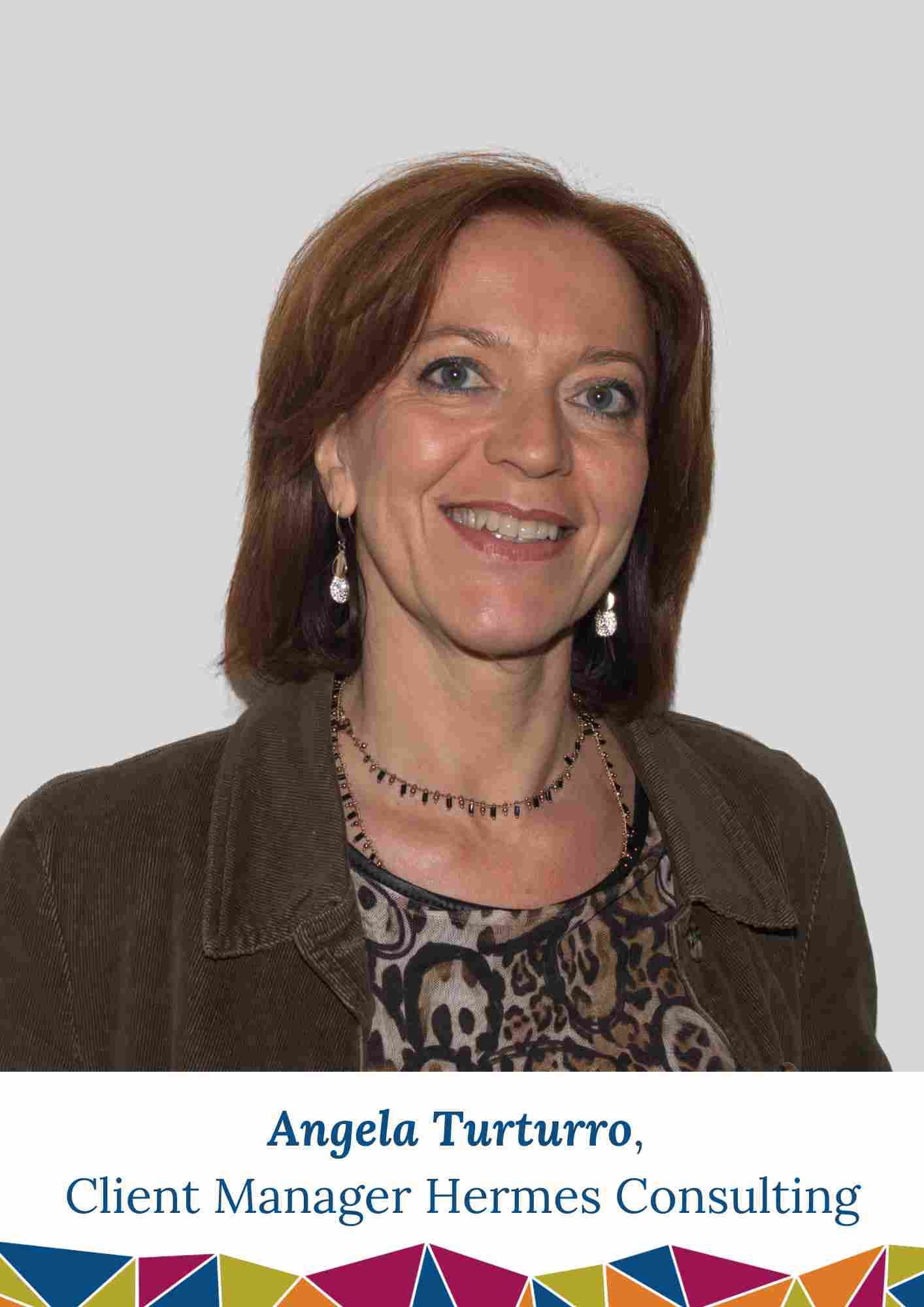 Angela Turturro, Client Manager di Hermes Consulting, esperta in accompagnamento organizzativo e sviluppo di cultura aziendale nelle imprese